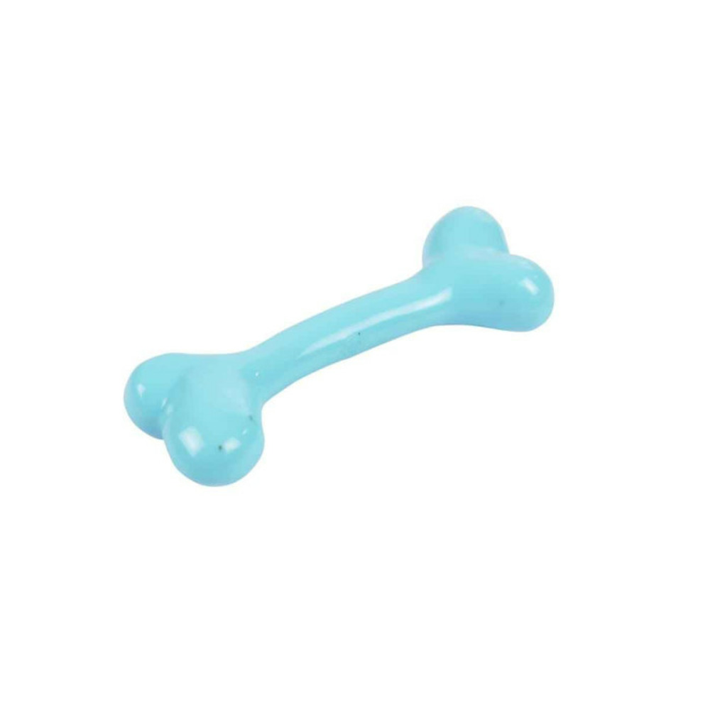 Jouet pour chien os puppy 14cm bleu