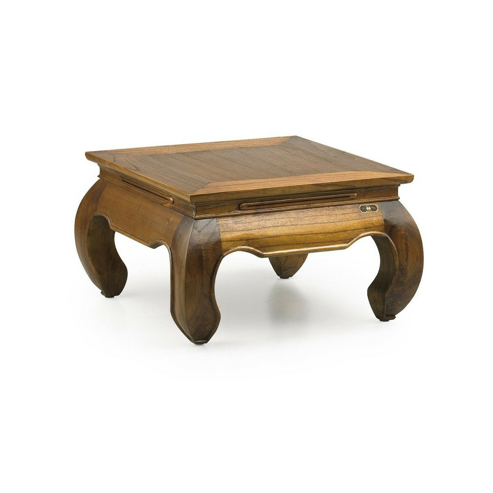 Table basse bois marron - onéline décoration d'autrefois