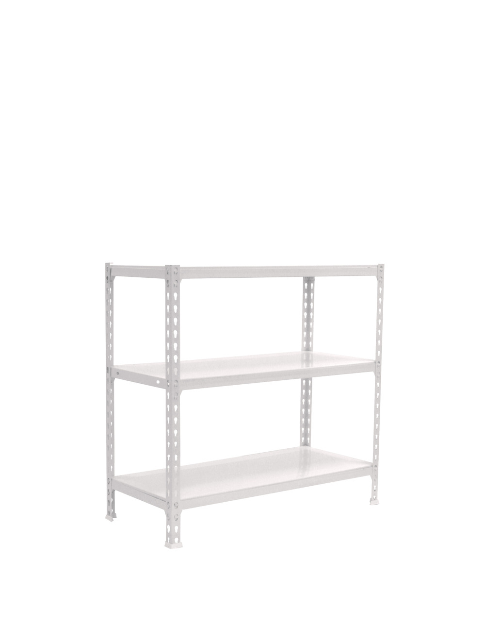 Etagère légère sans vis simonclick 3/300 1000 blanc/blanc blanc 1000x900x300 - simonrack