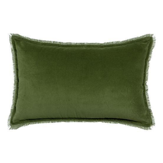 Coussin uni fara eucalyptus 40 x 65 cm