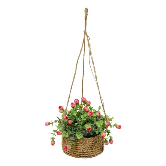 Rosier artificielle suspendue musa 42 cm