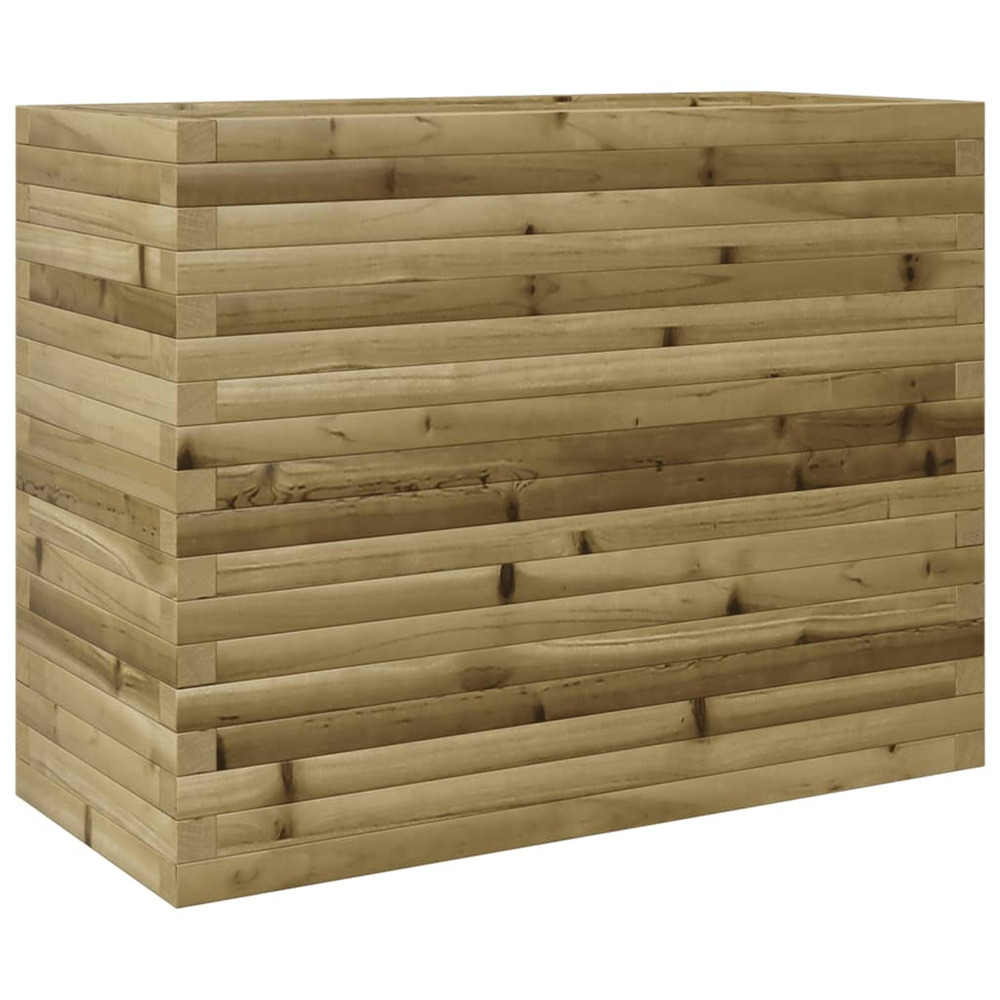 Jardinière d'extérieur 90x40x68,5 cm bois de pin imprégné