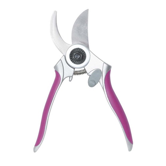 Sécateur acier inox lames courbes 175 mm