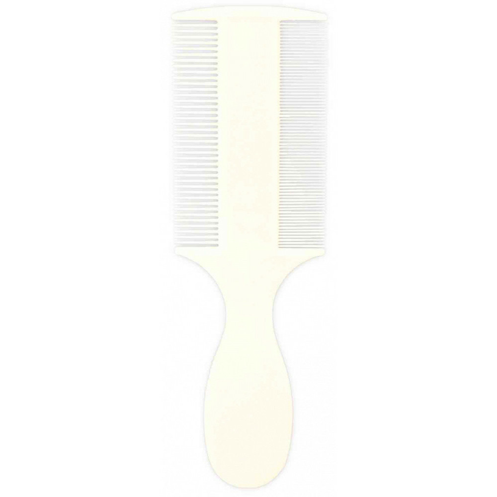 Peigne double antipuces et poussière pour chat et chien