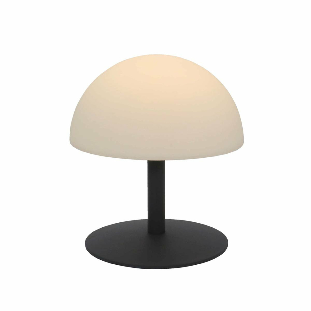Mini lampe à poser sans fil led lady mini blanc polyéthylène h22cm