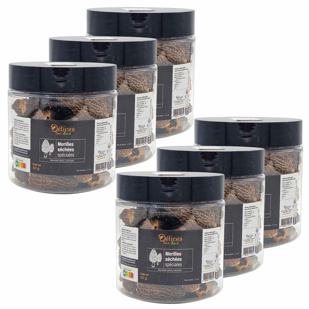 Morilles spéciales séchées - délices des bois