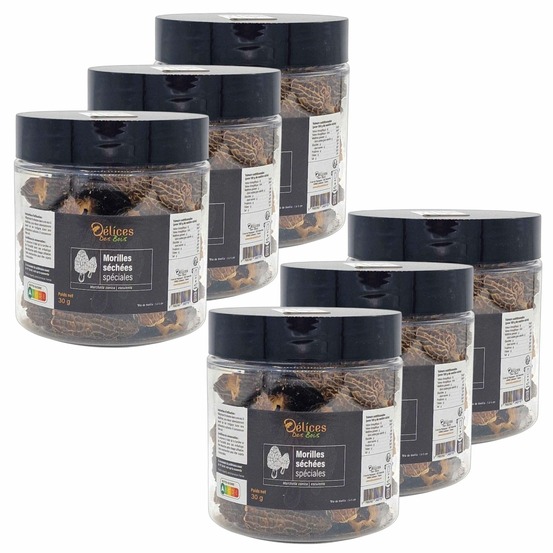 Morilles spéciales séchées - délices des bois