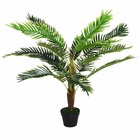 Palmier artificiel H.123 cm - pot inclus