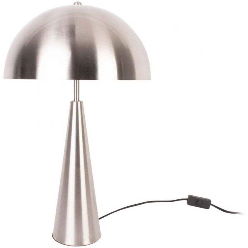 Lampe à poser en métal sublime acier brossé