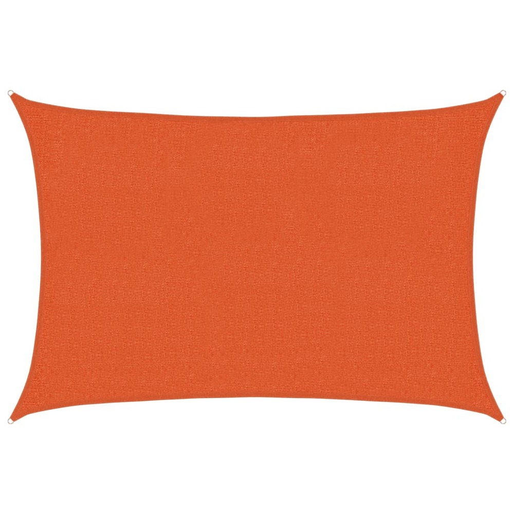 Voile d'ombrage 160 g/m² orange 2x2,5 m pehd