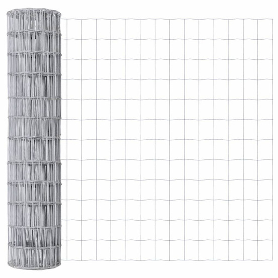 Clôture euro argent 1.2 x 25 m