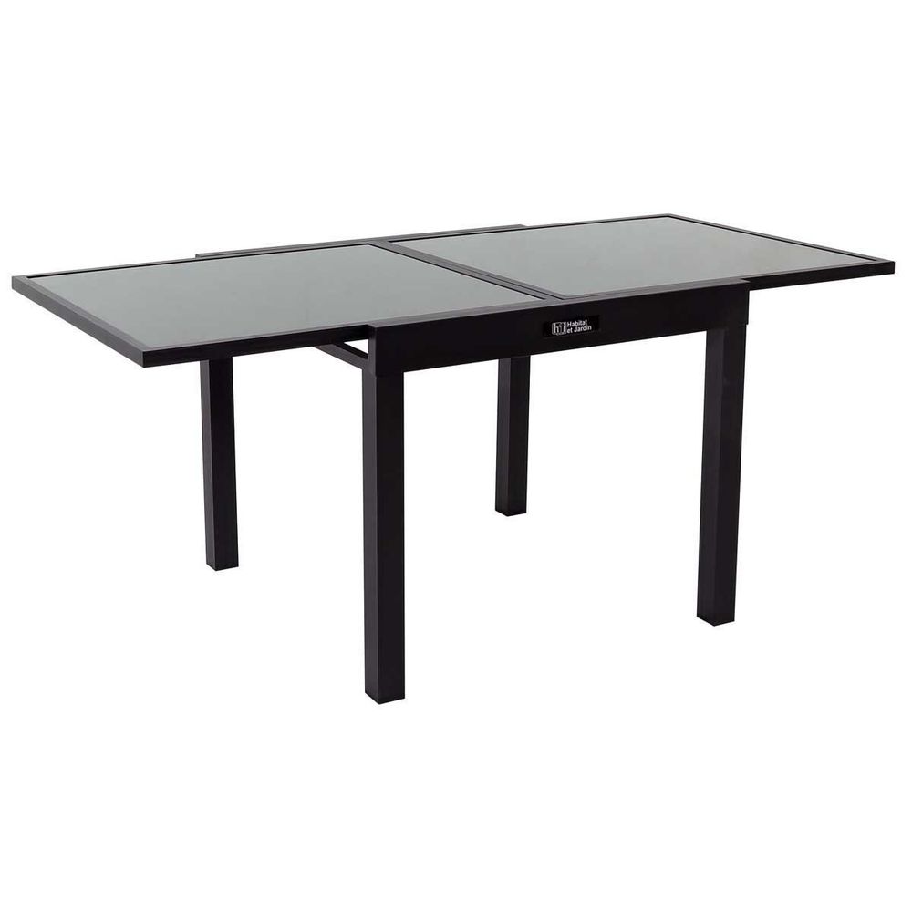 Table de jardin aluminium extensible Porto 8 - Phoenix - Noir