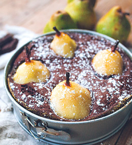 Moelleux poire et chocolat