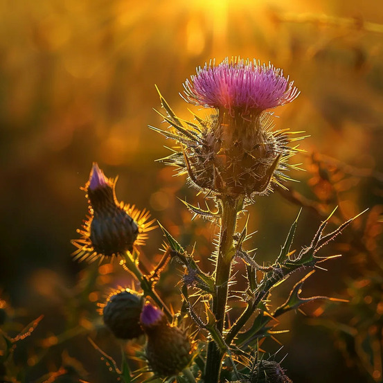 150 graines de chardon des champs (cirsium arvense) - semisauvage permaculture