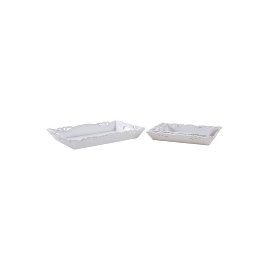 Plateaux en manguier blanc (lot de 3)