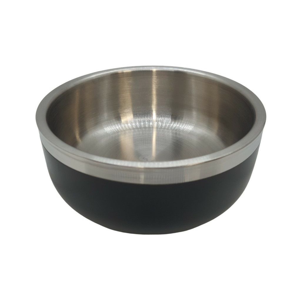 Gamelle ø15.2 cm 775 ml, pour eau ou nourriture a double paroi pour chien