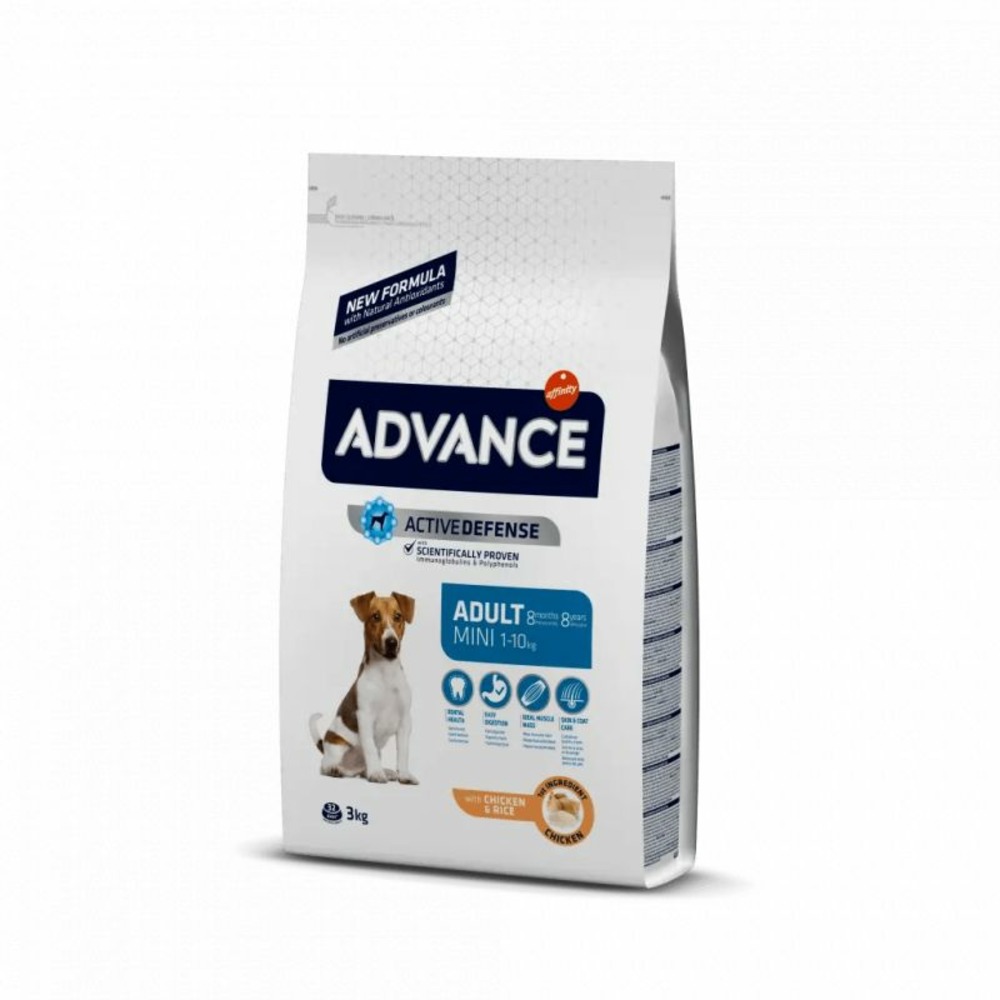 Croquettes chien adult mini - advance 7 kg