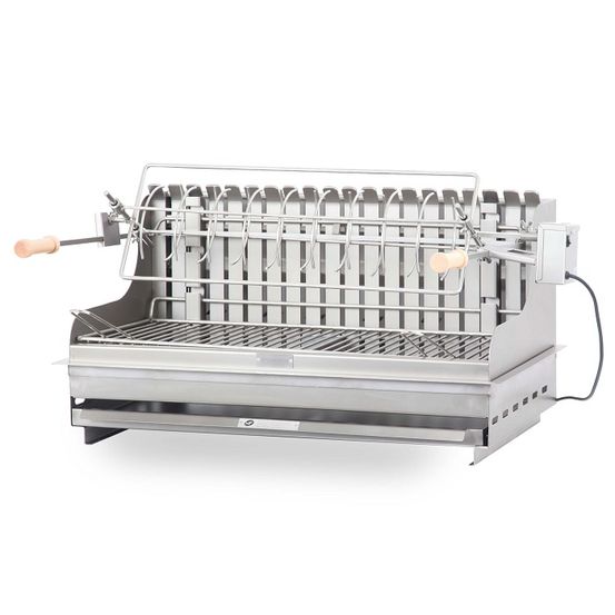 Barbecue à charbon le marquier exclusive irissarry inox 78 x 32 cm
