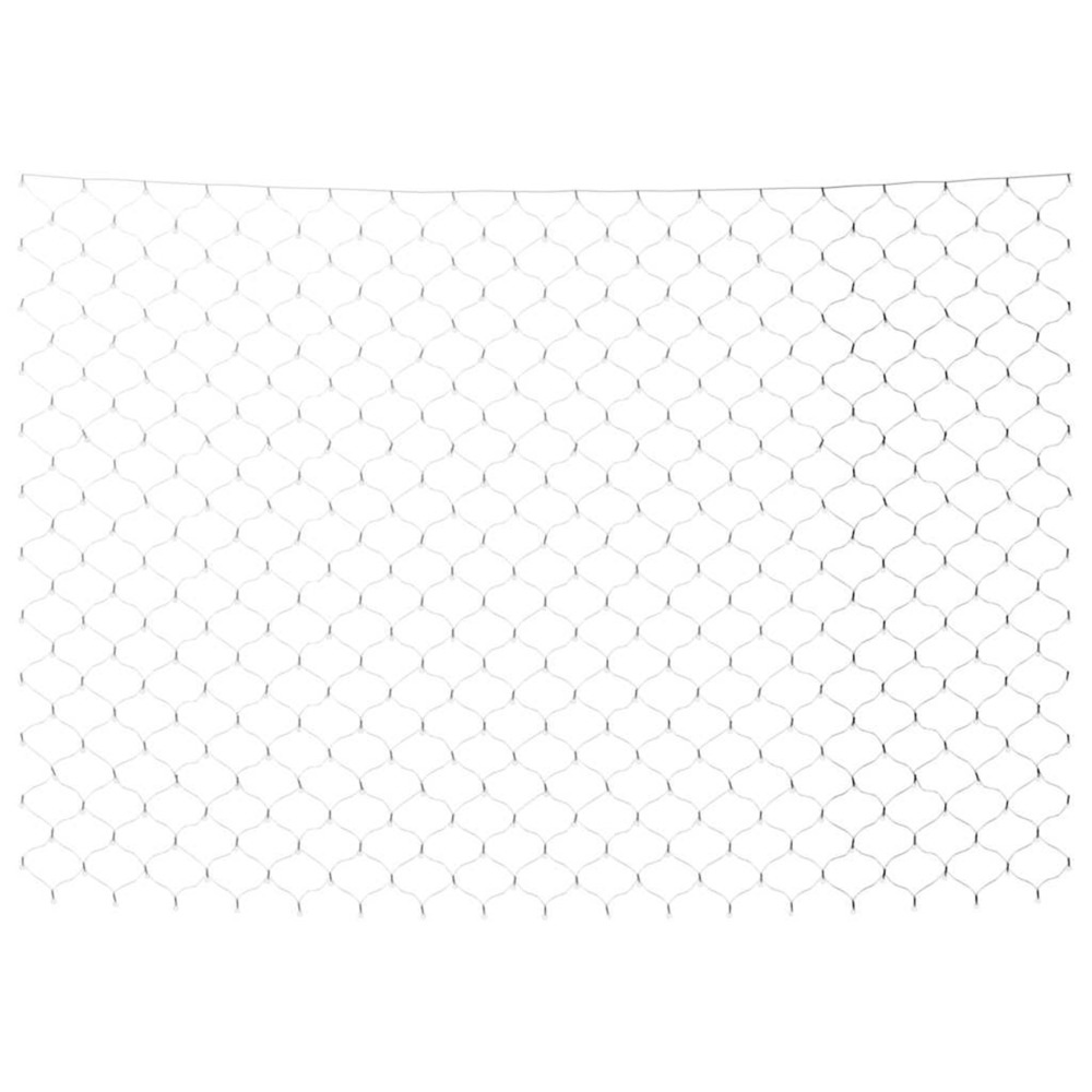 Filet lumineux blanc froid de noël 4x4 m 544 led int/ext