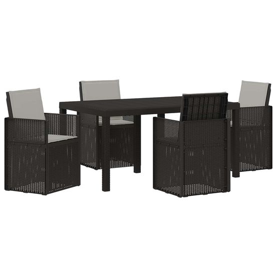 Ensemble de salle à manger pour jardin 5 pc pp
