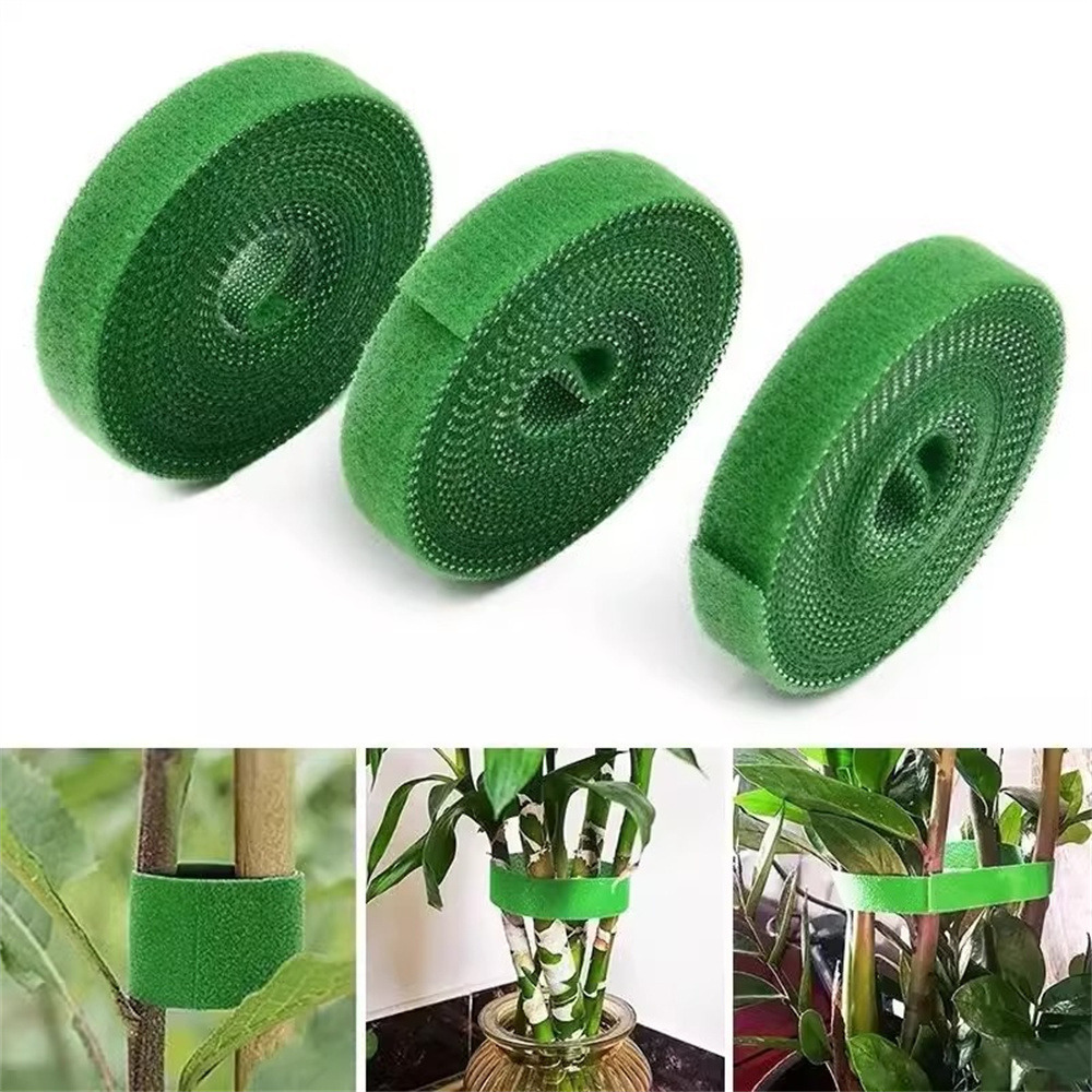 Pack de 3 breloques en velcro pour plantes (NULL,2cm x 5m)