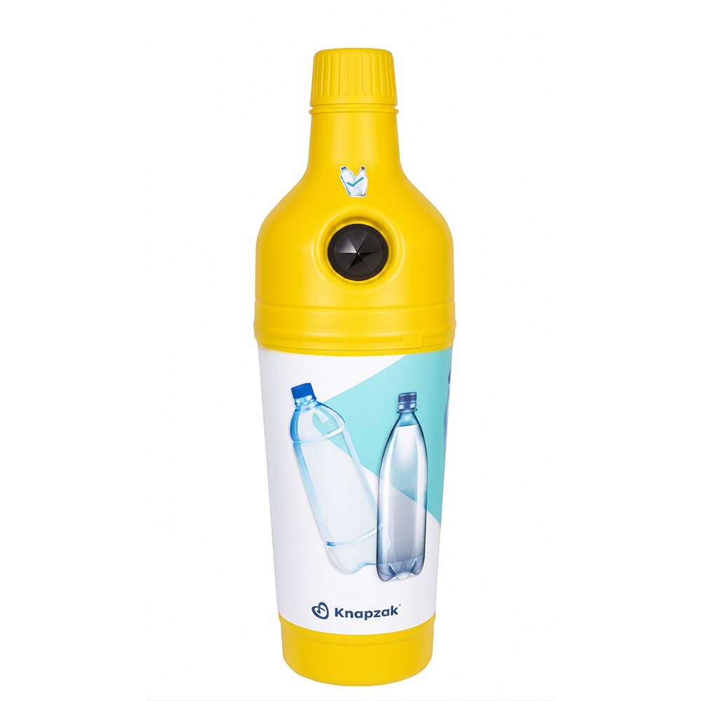 Bouteille géante de collecte des bouteilles plastiques