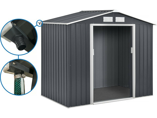 Abri de jardin en métal -