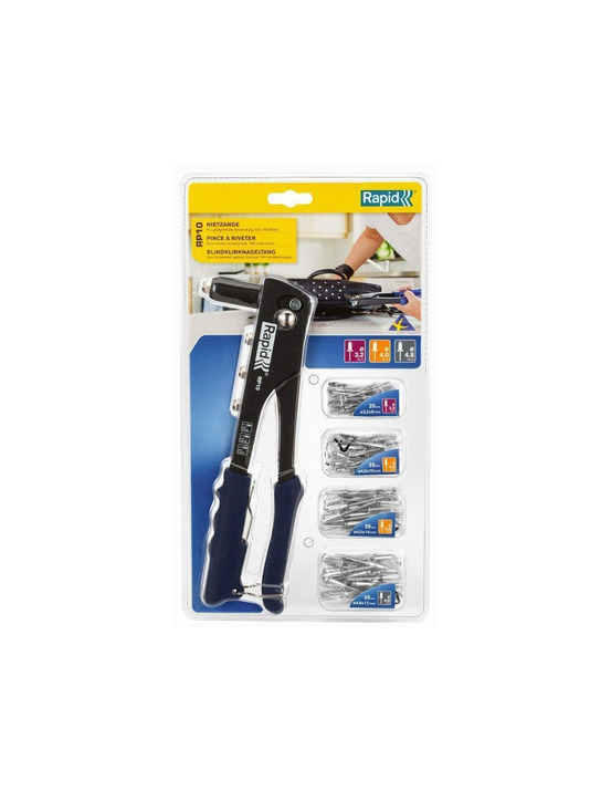 Pince à riveter rp10 +100 rivets alu