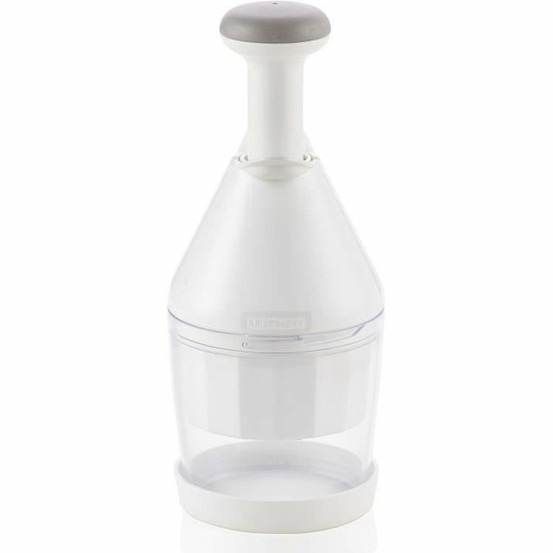 Hachoir à légumes manuel blanc