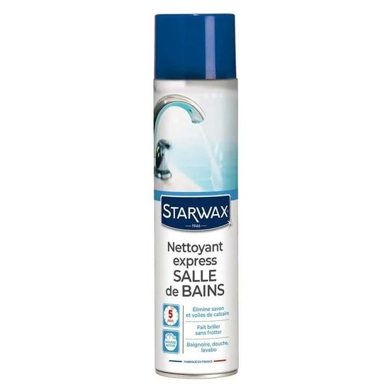 Nettoyant express salle de bain mousse anti-tartre 600ml
