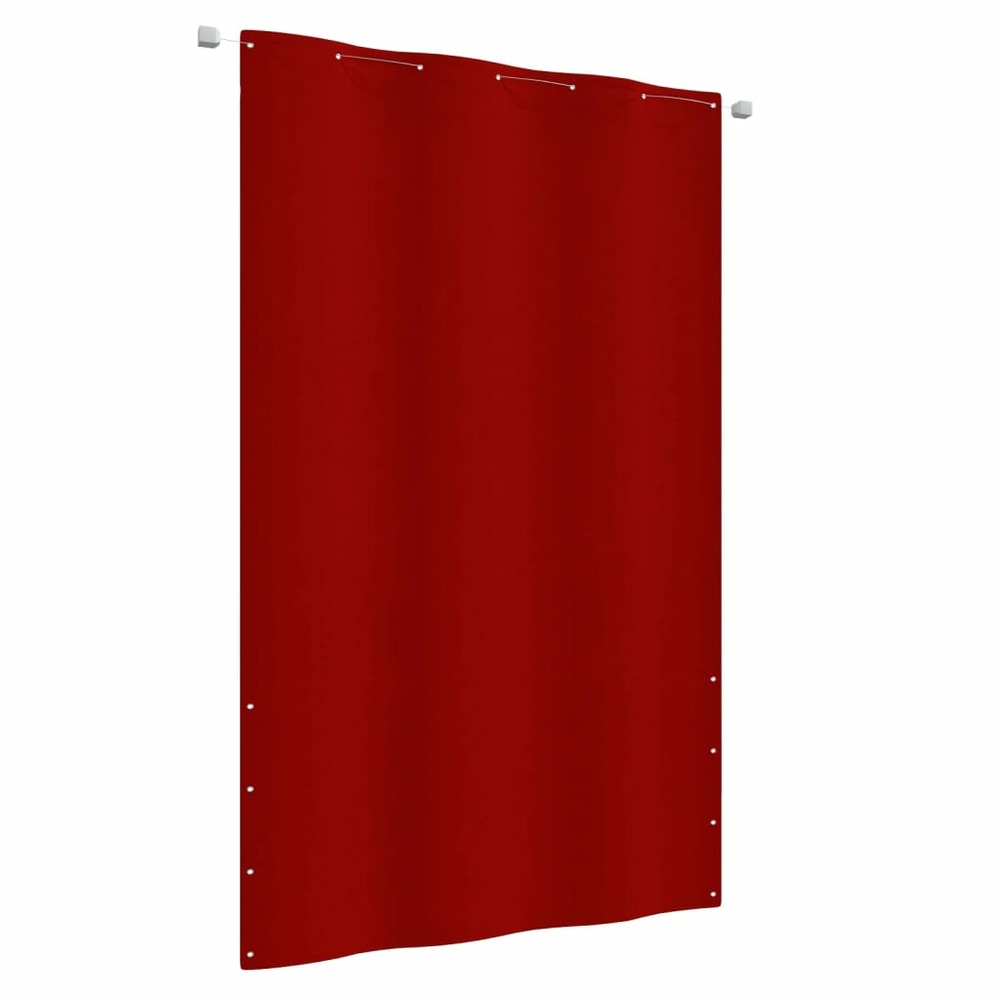 Écran de balcon rouge 140x240 cm tissu oxford