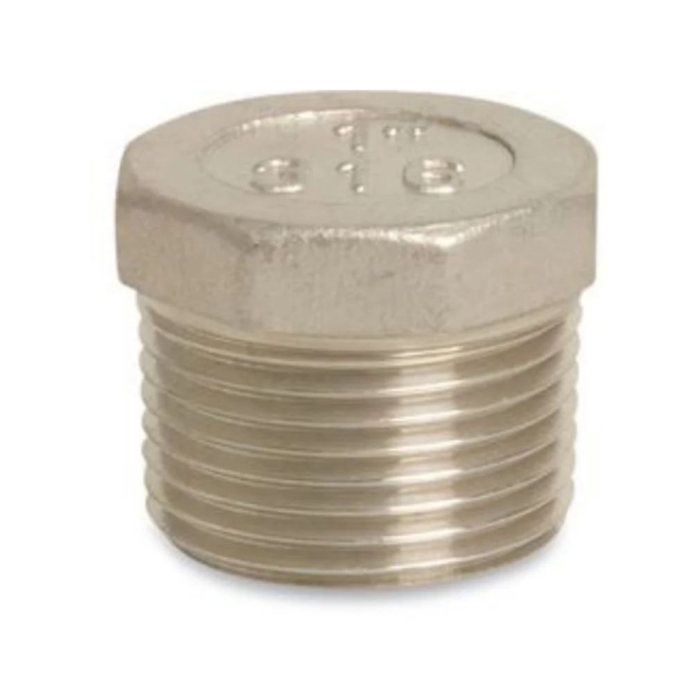 Bouchon fileté inox 1 1/2', raccord inox v4a - boni-shop