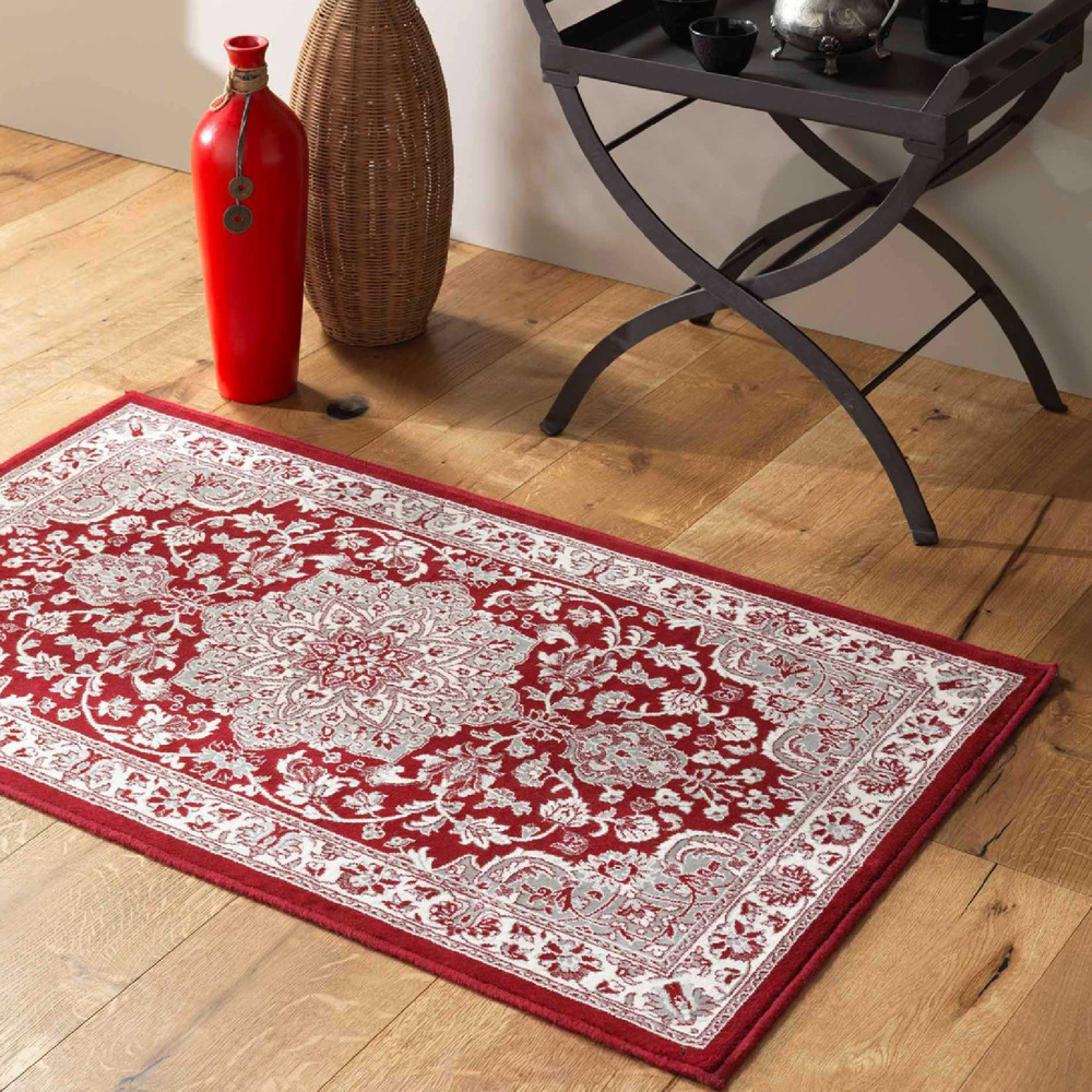 Douceur d'interieur - tapis cherine fleur oriental