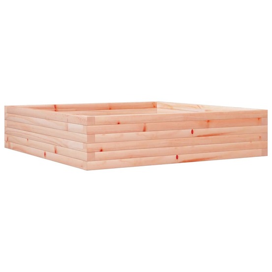 Jardinière 100x100x23 cm bois massif de douglas