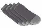Chausettes pour chien bark'n boot™ comfortable et séchage rapide, lot de quatre. Couleur: twilight gray (gris), taille: m (64-70mm)