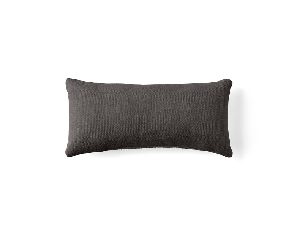 Alicante - coussin - en velours texturé - 28x58 cm