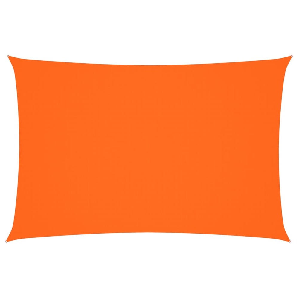 Voile de parasol tissu oxford rectangulaire 2x4 m orange