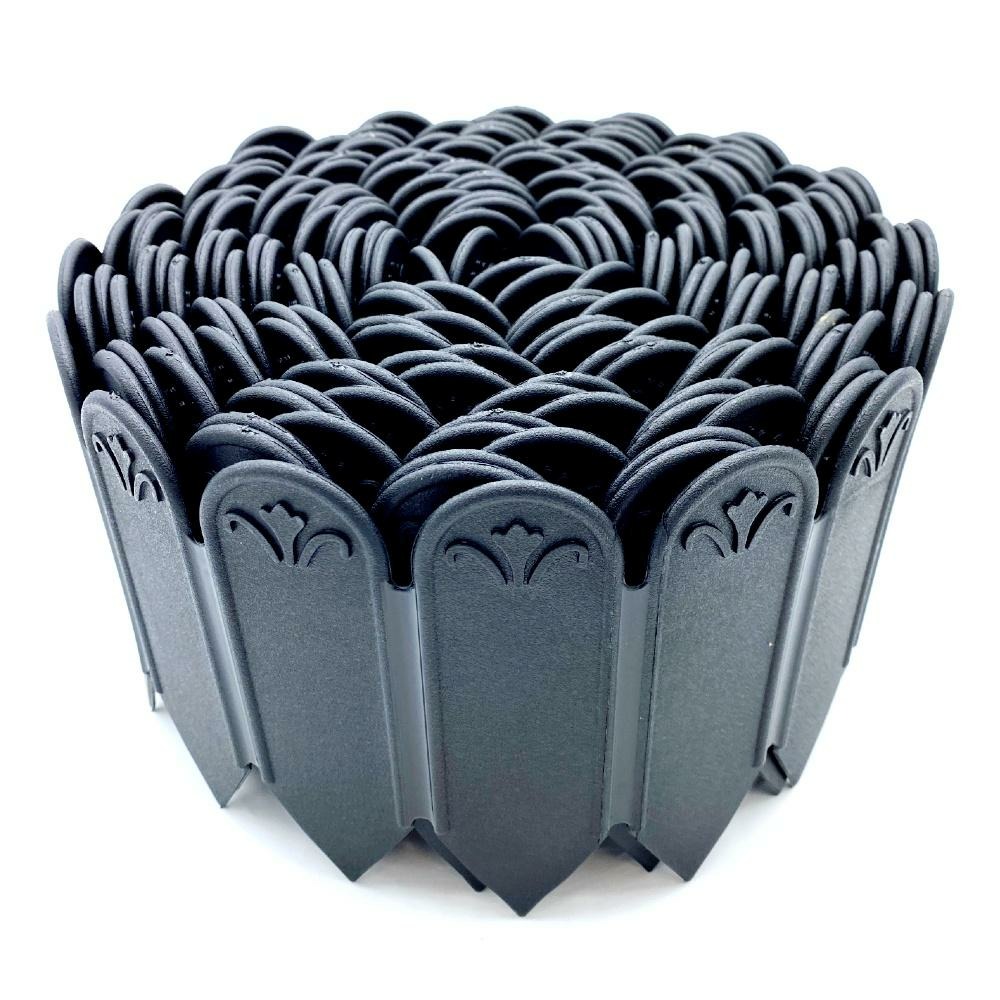 GardenSkill Bordure Jardin Exterieur 10 m - Flexible Bordurette de Pelouse Bordure de Gazon Palissade pour Allée de Jardin, Parterre