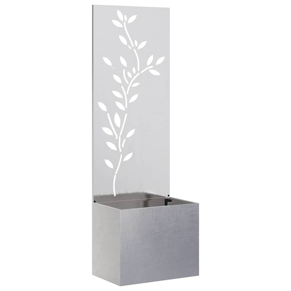 Écran de confidentialité de jardin argent 50 x 32 x 150 cm