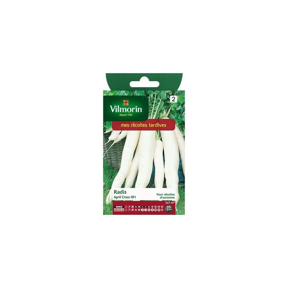 Sachet graines radis april cross hf1