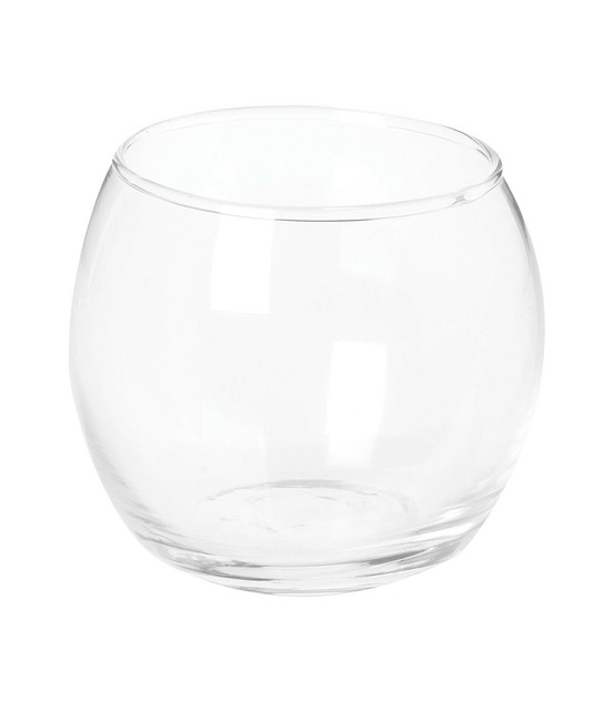 Photophore en verre h 7 cm