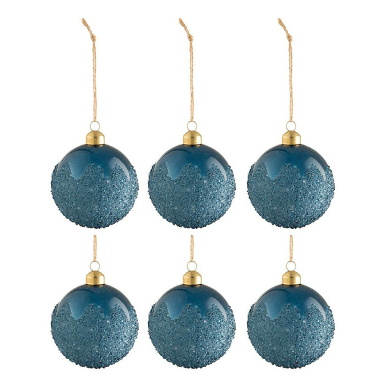 Lot de 6 boules de noël