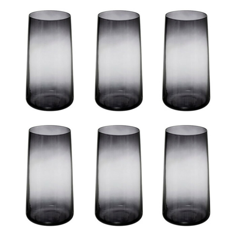 Lot de 6 gobelets hauts trapèze inuit dreams 54cl gris