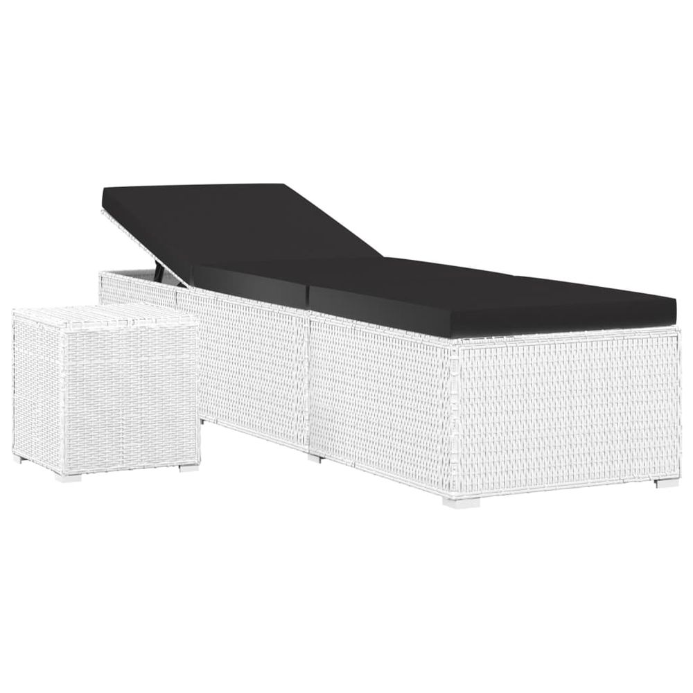 VIDAXL CHAISE LONGUE ET T 2-(917173)