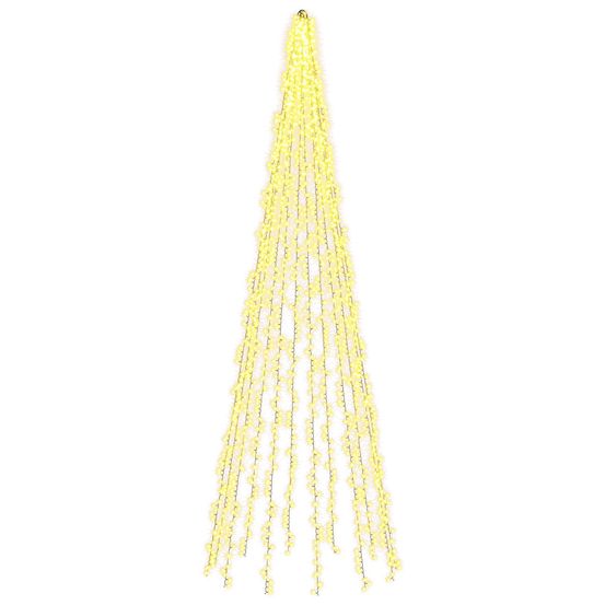 Guirlandes lumineuses pour sapin de noël avec 12 led 1608 led