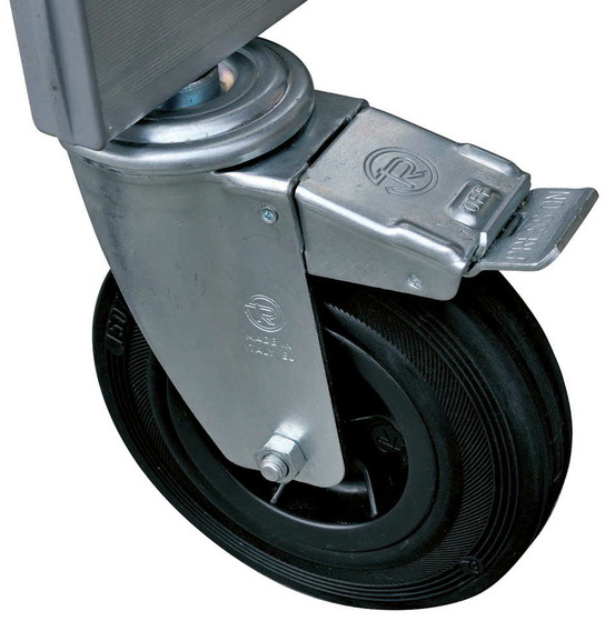 Roues à frein (la paire) pour erm