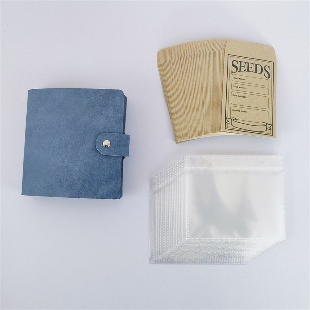 50 enveloppes de stockage de graines de plantes à insérer