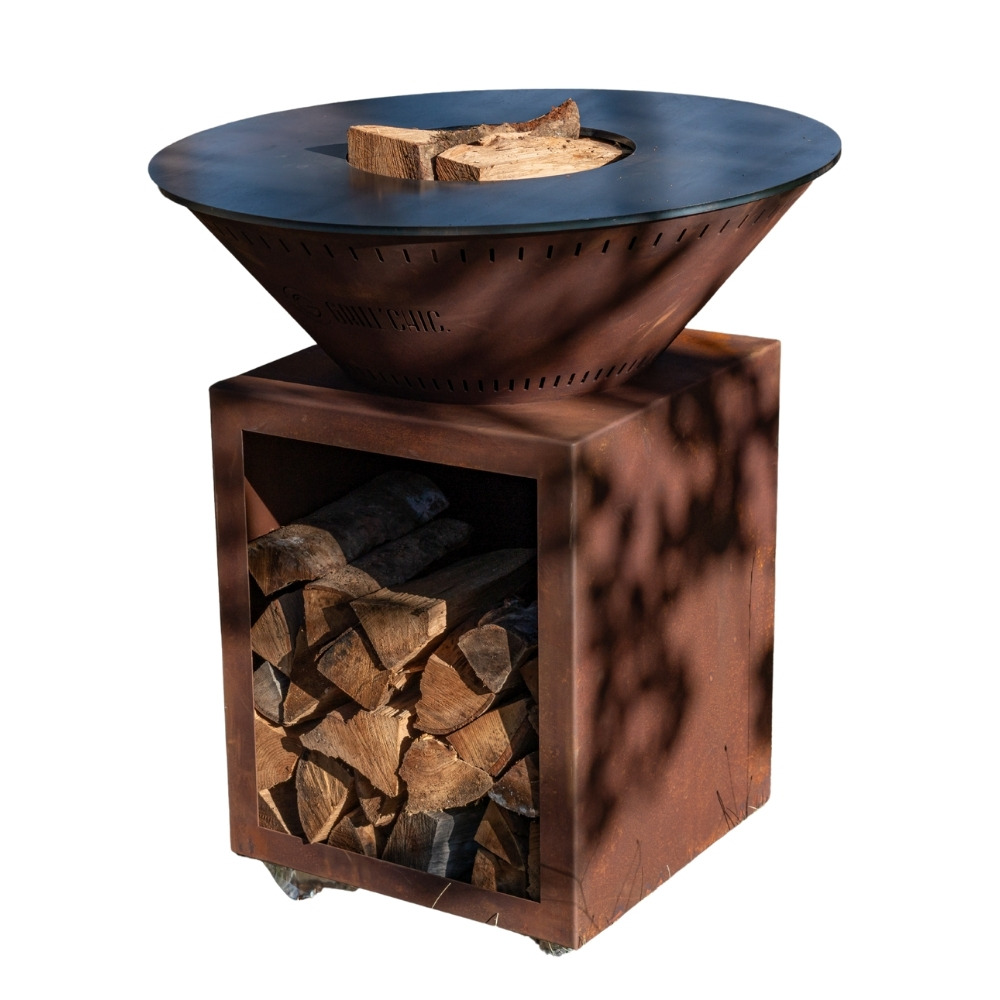 Brasero classique corten 83 double cuve