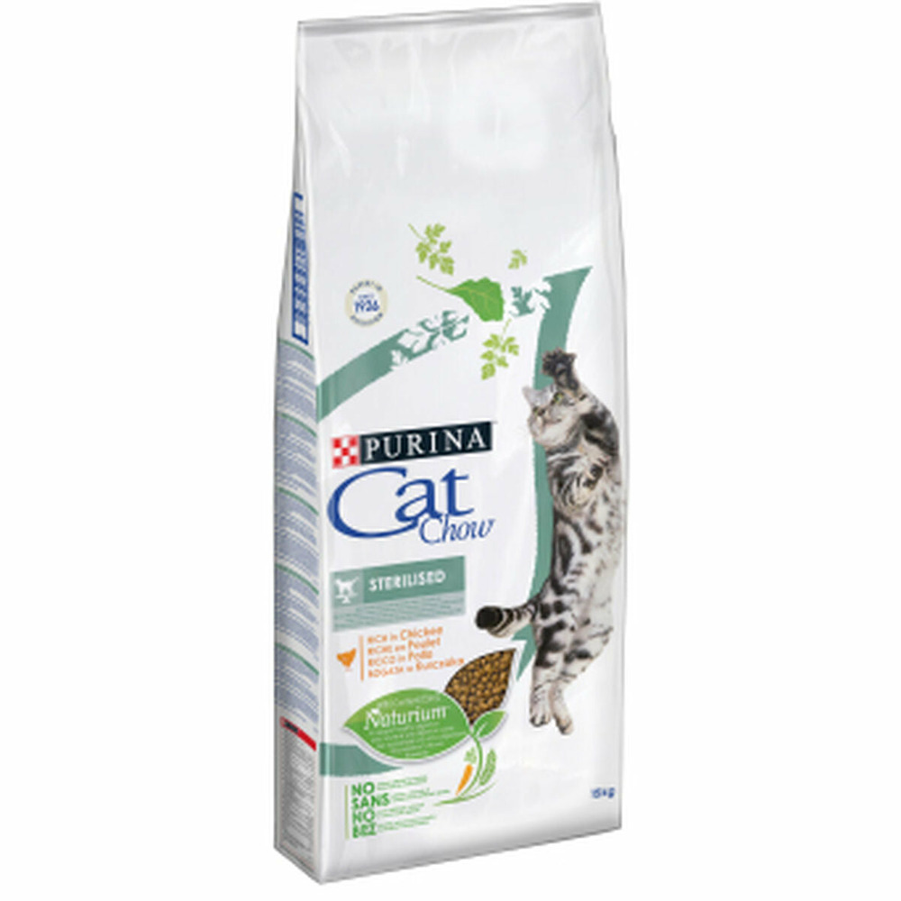 Aliments pour chat purina cat chow sterilised adulte poulet 1,5 kg