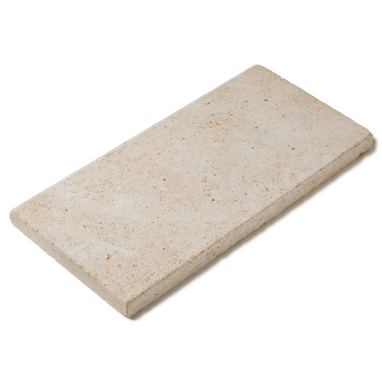 Margelle de piscine pierre de bourgogne semond doré 60x30x3,8 cm bord droit (à l'unité) - ro'ma nature